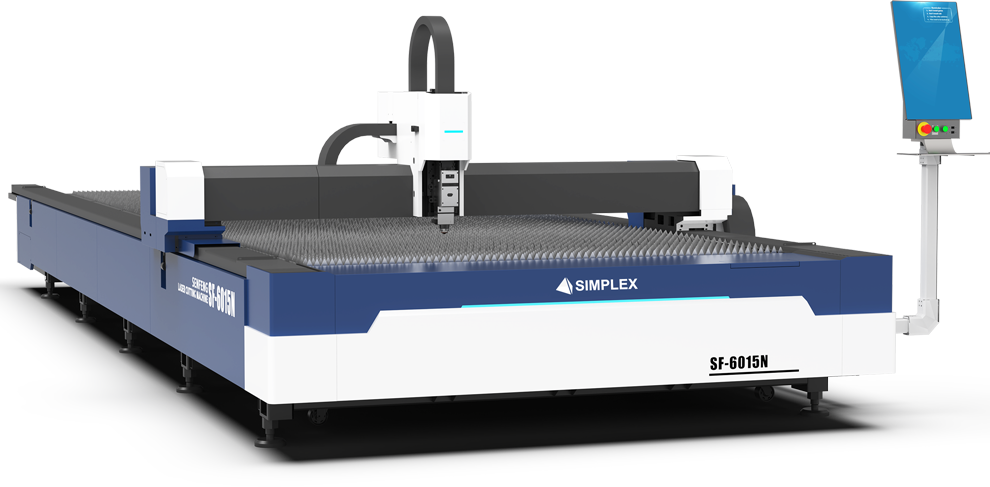 Fiber laser metalworking machine